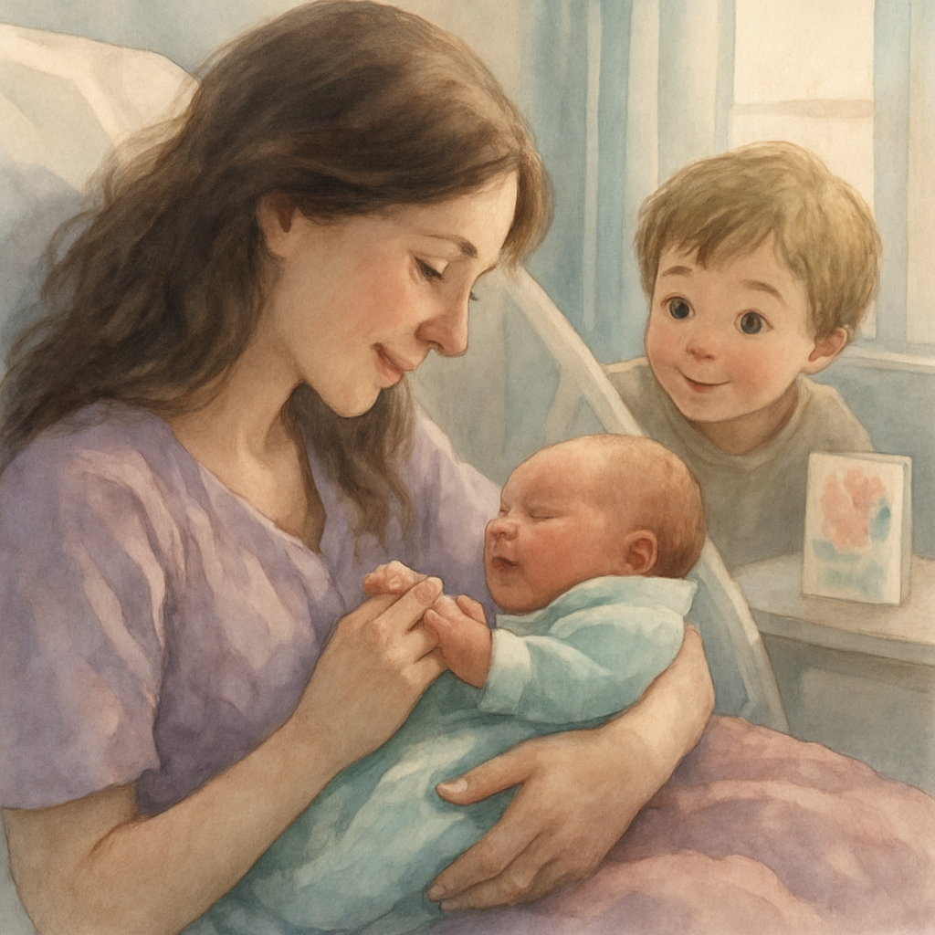 Watercolor Hospital Welcome DIY paint by numbers