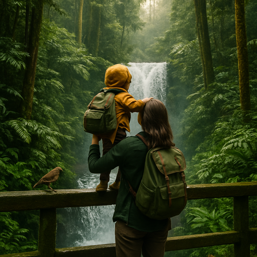 Rainforest Canopy Exploration painting number kit