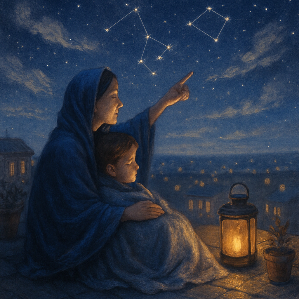 Constellations Of Her Lullaby paint by numbers