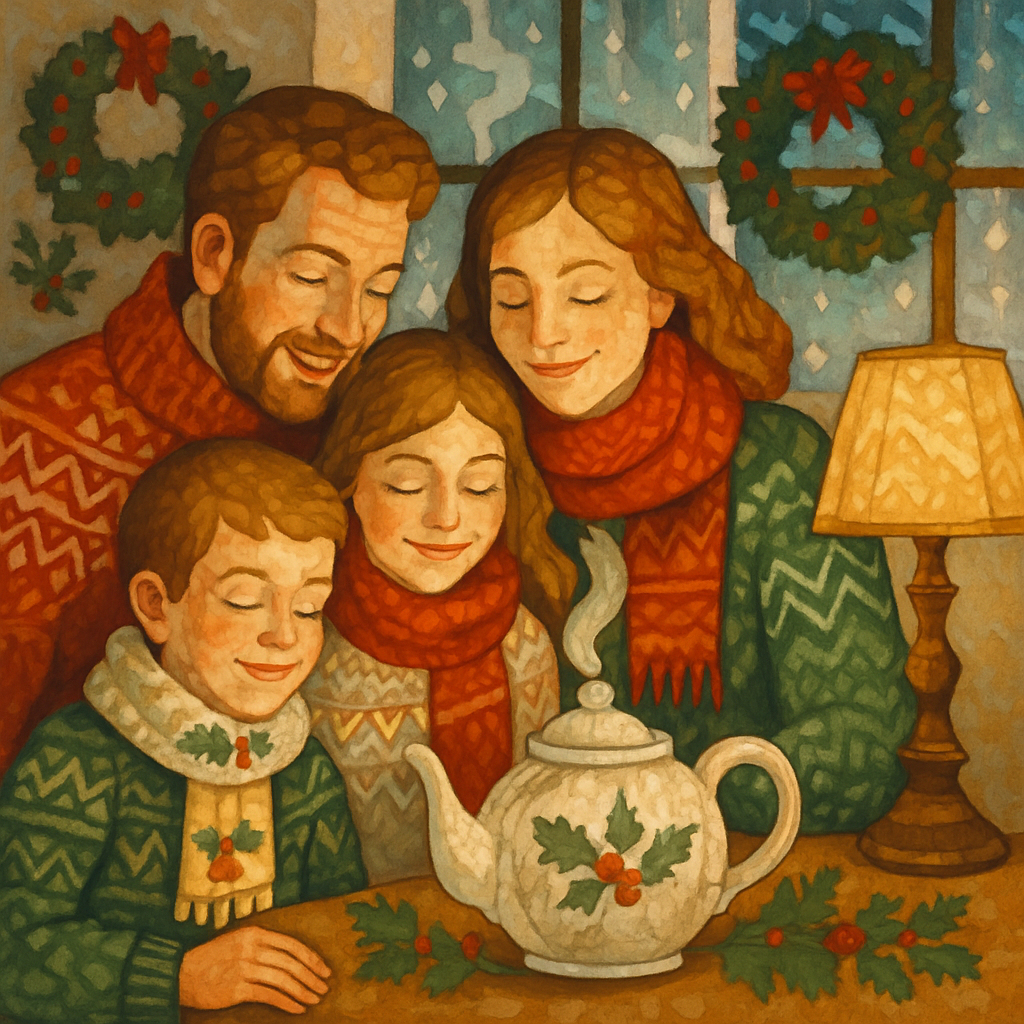 Warm Woolen Wishes paint by numbers