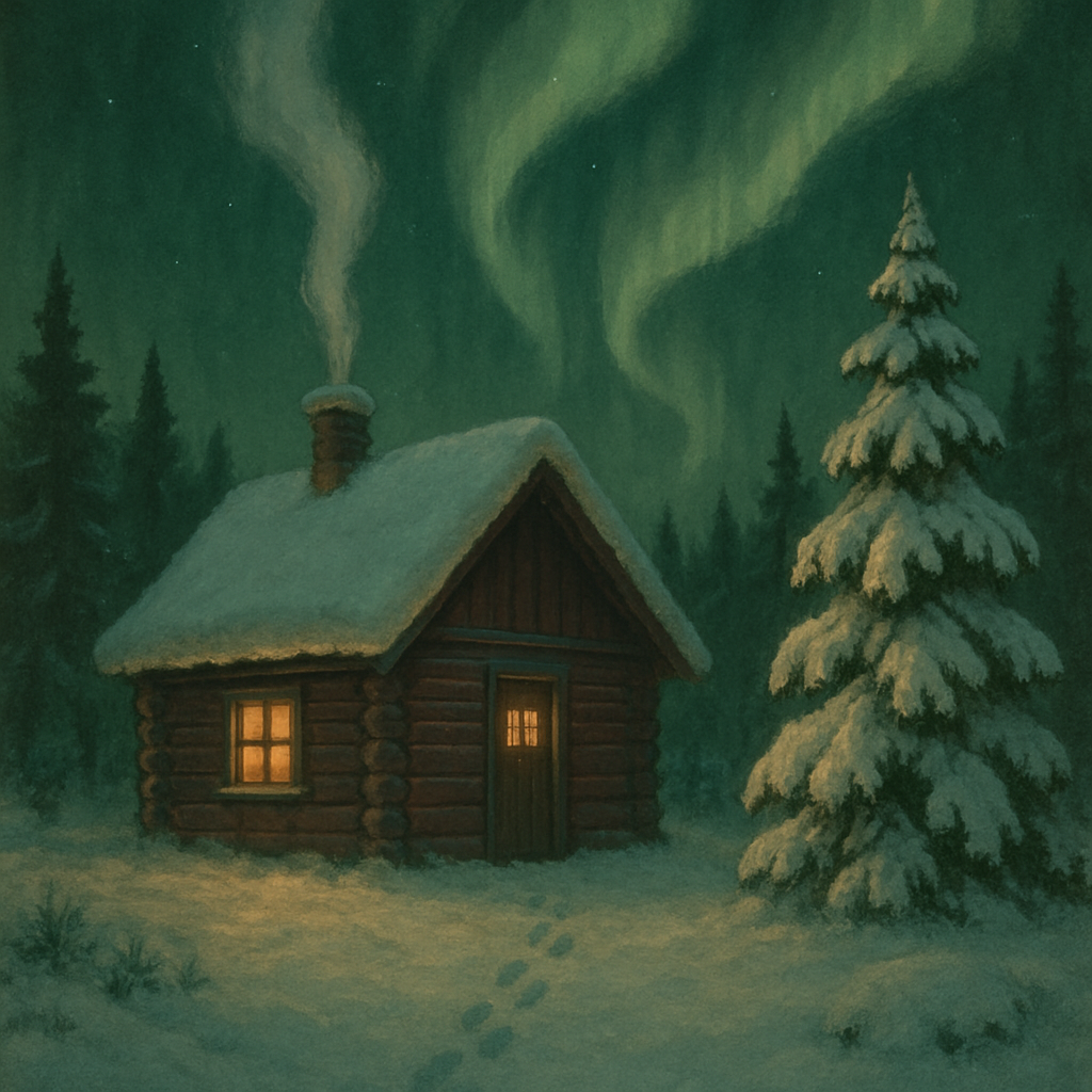 Christmas Northern Quiet Christmas DIY paint by numbers