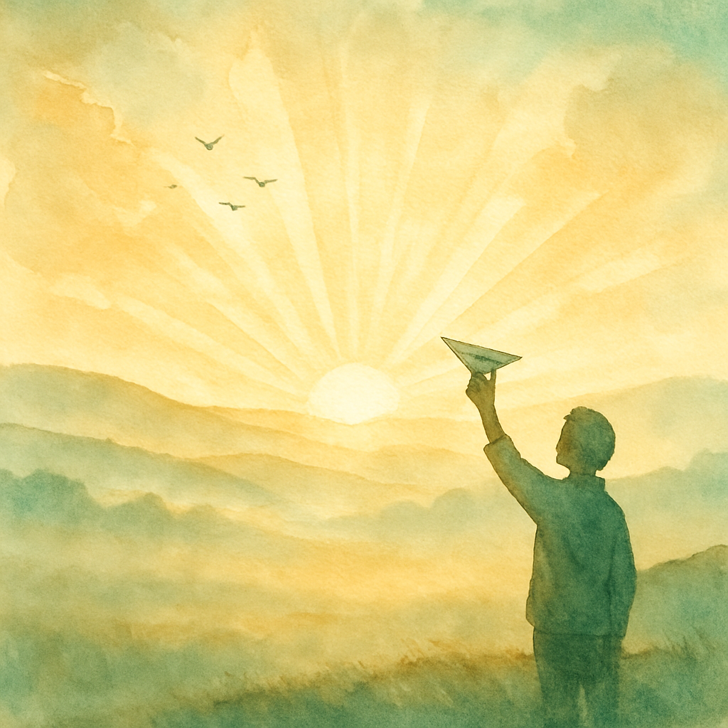 Inspire Dawn Uplift Number painting
