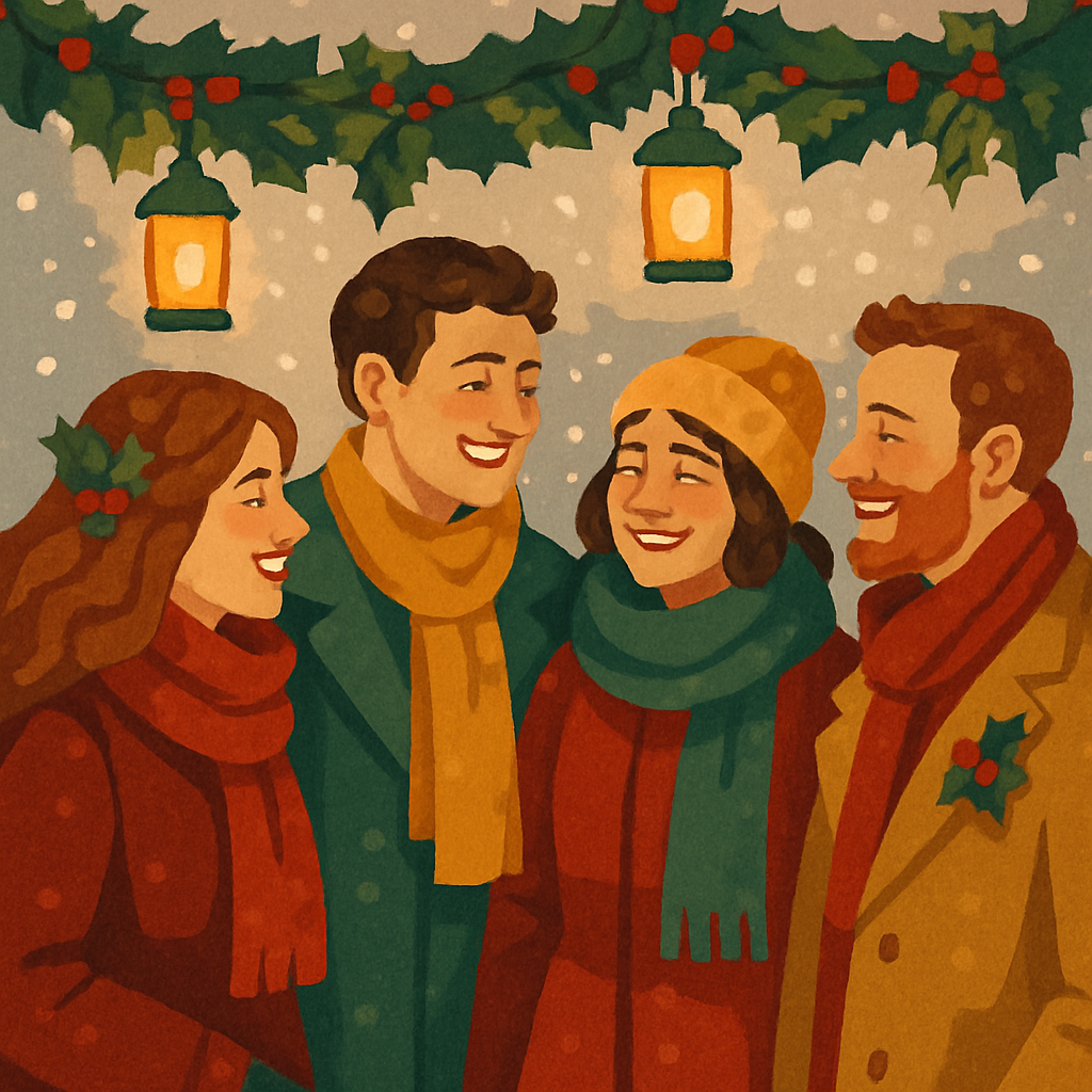 Midwinter Mingle Paint by numbers kits