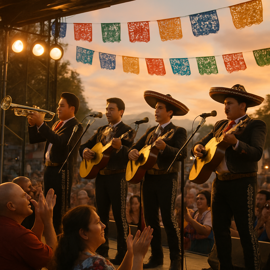 Carnival Jalisco Mariachi Stage painting number kit