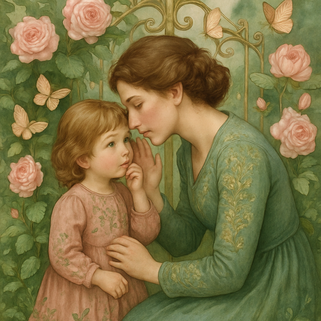 Garden Gate Whisper Painting by numbers kit