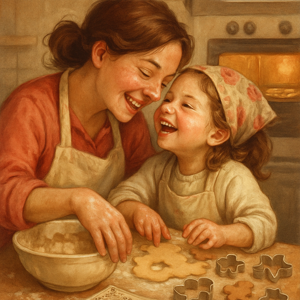 Baking Memories Flour Kiss paint by number