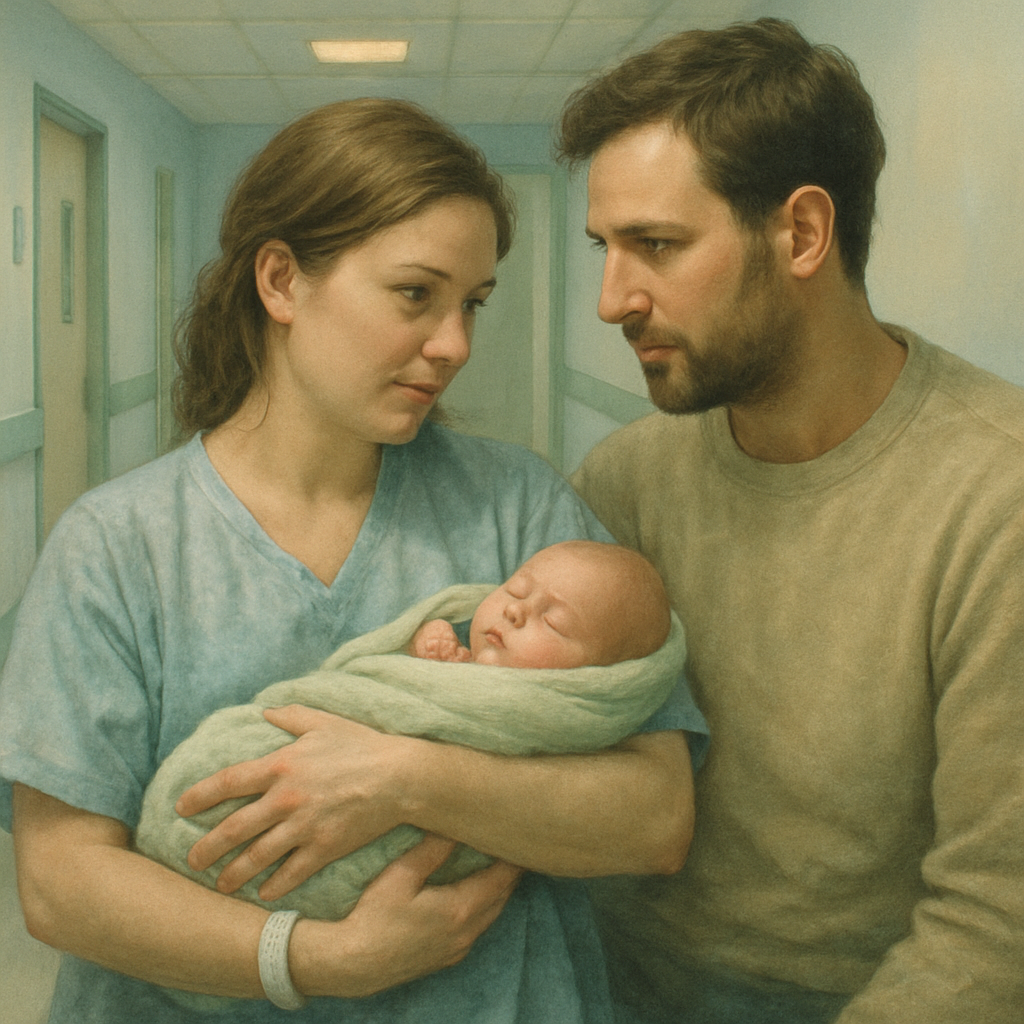 Hospital Corridor Quiet Reassurance Paint by numbers art