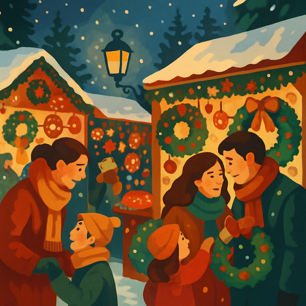 Twinkle Market Stroll paint by numbers