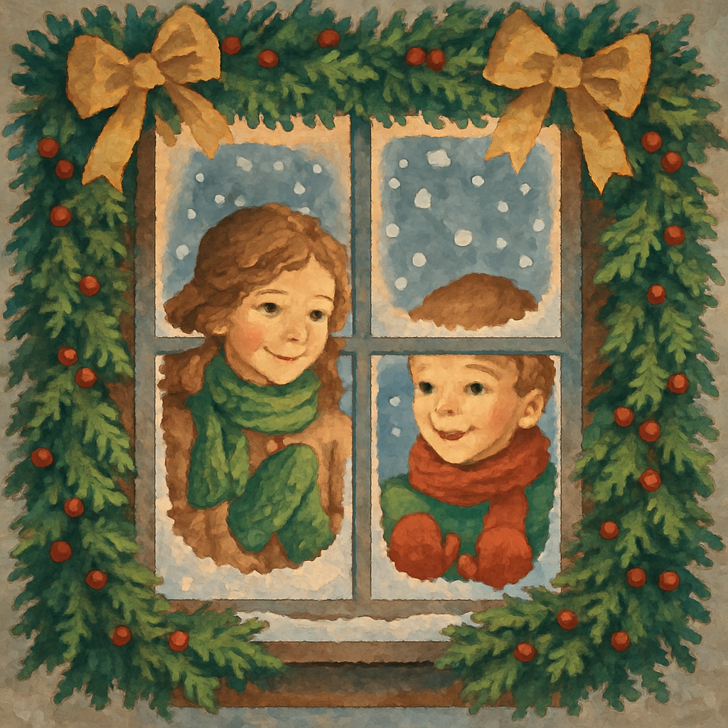 Window Seat Wonder Painting by numbers kit