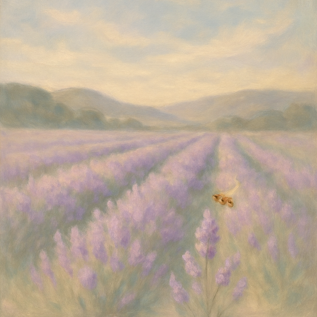 Lavender Valley Breeze Painting by numbers kit