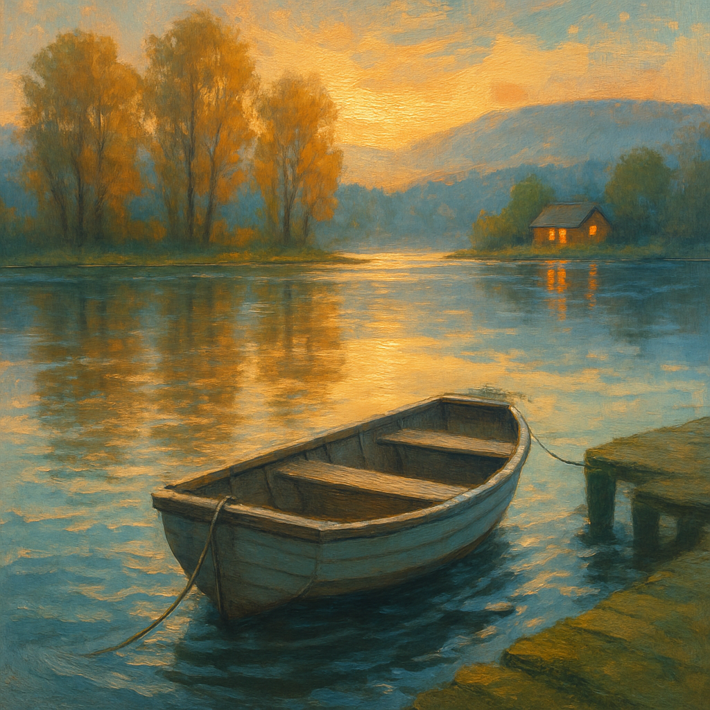 Sunrise Cottonwood Cove Number painting