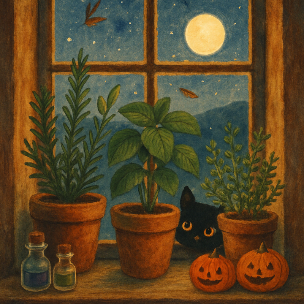 Witchs Window Garden paint by color