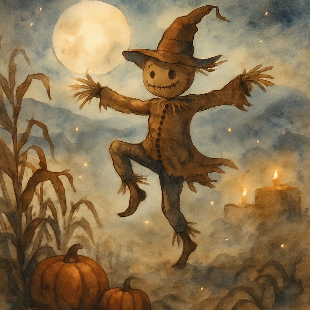 Scarecrow Midnight Waltz Paint by numbers kits