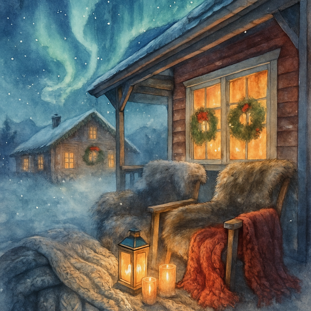 Nordic Aurora Hearth paint by color