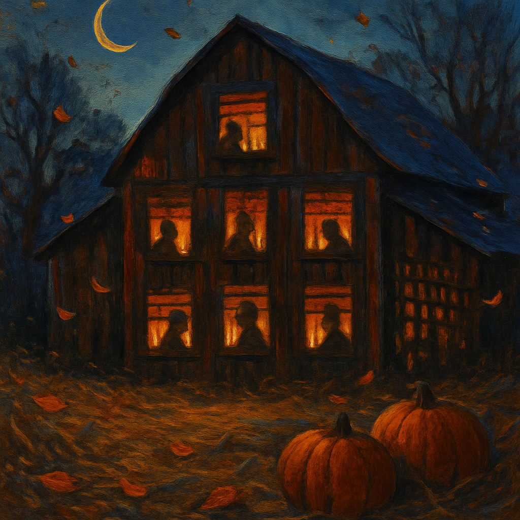 Barnyard Candle Vigil paint by numbers
