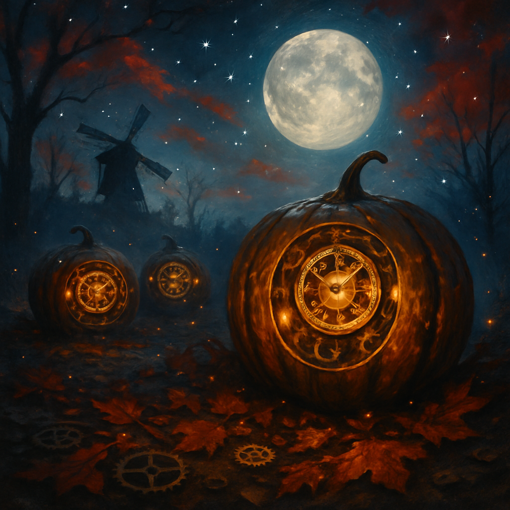 Clockwork Pumpkin Grove paint by color