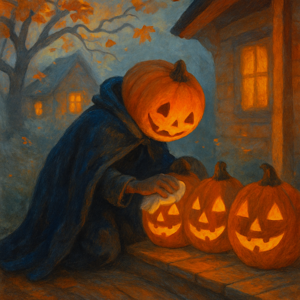 Lantern Keepers Of Maple Lane Painting by numbers kit