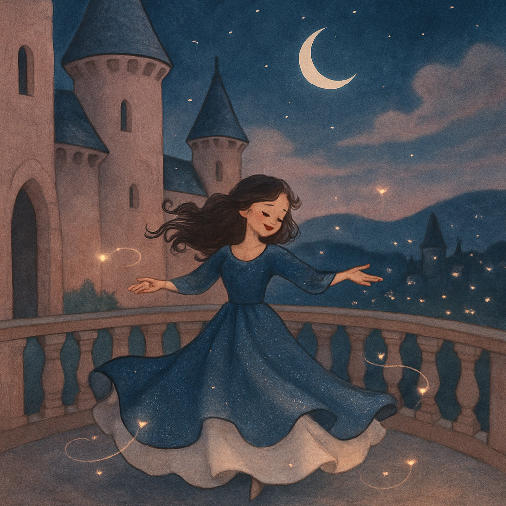 Princess Moonlit Waltz DIY paint by numbers