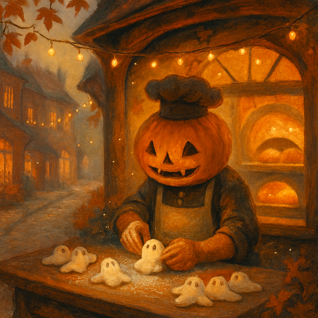 Enchanted Hollow Bakery paint by numbers