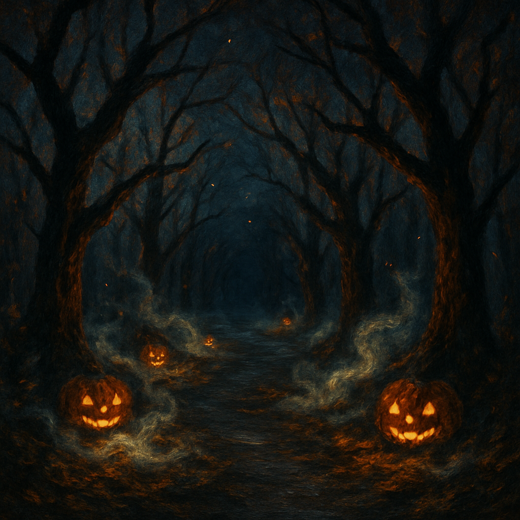 Whispering Shadows Numbered painting kits