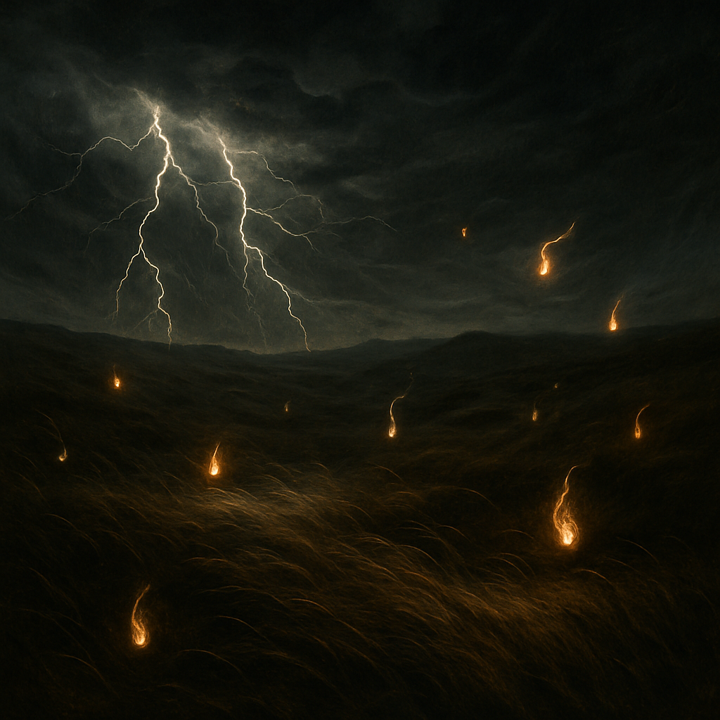 Haunting Moors Number painting