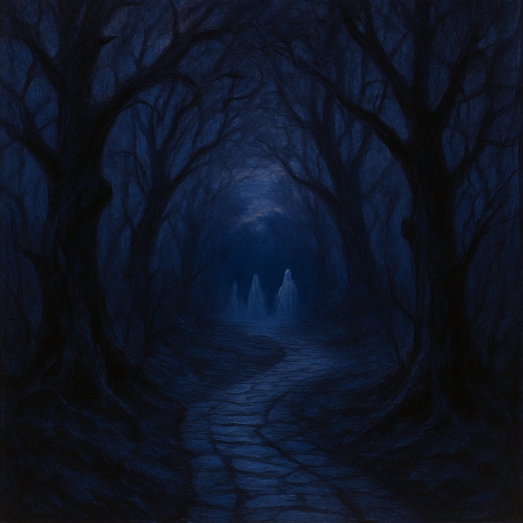 Cursed Old Pathway Painting by numbers kit