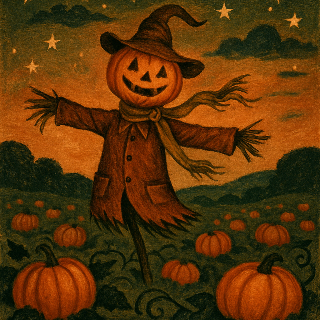Twilight Scarecrow Dance Paint by numbers kits