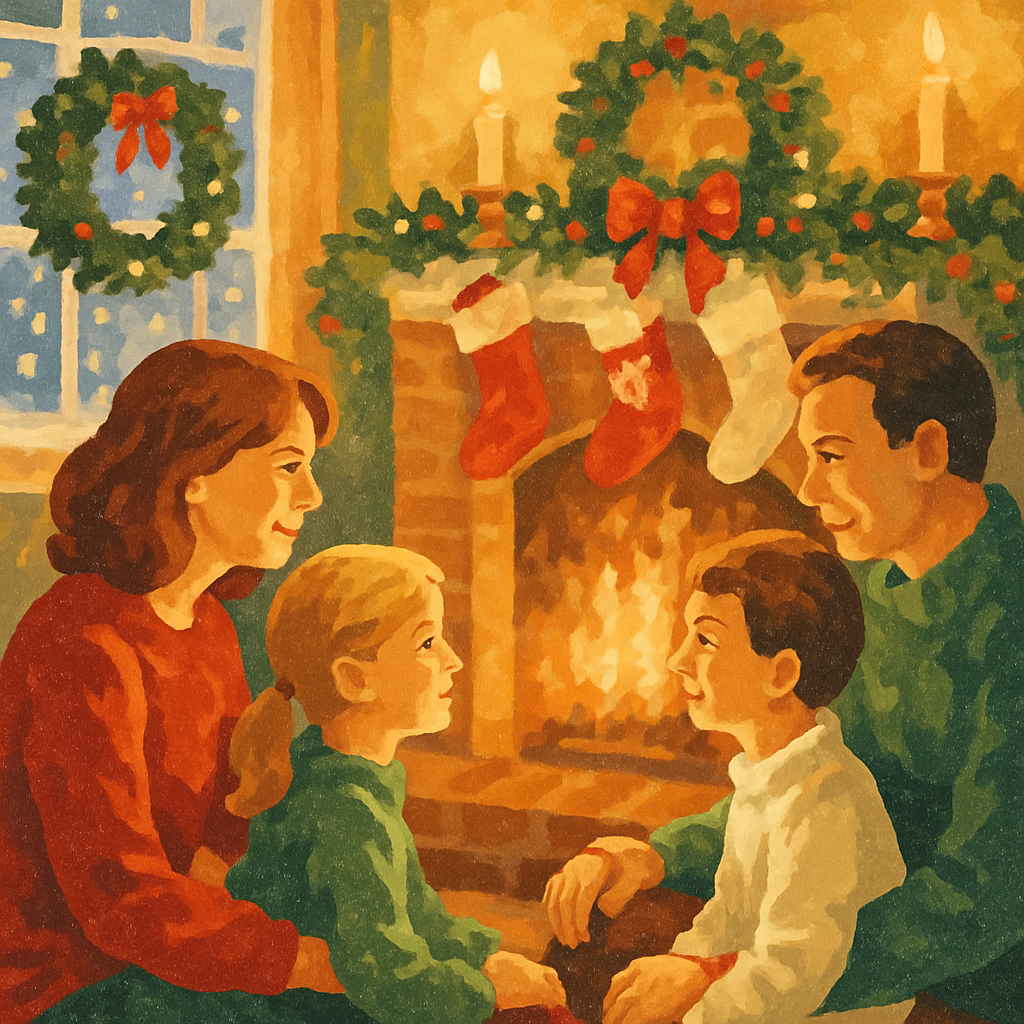 Midnight Mantle Gathering Numbered painting kits