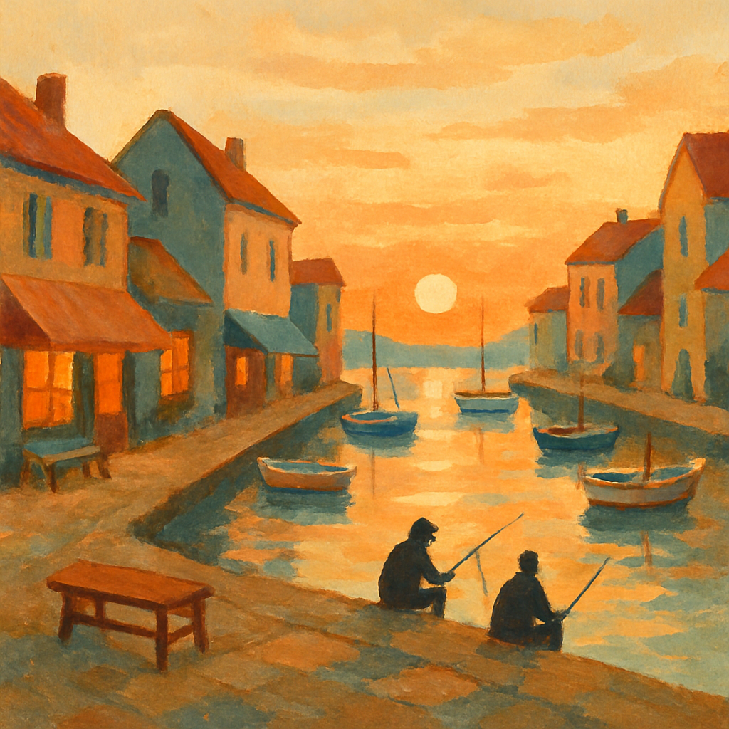 Harbor Window Warmth Paint by numbers kits