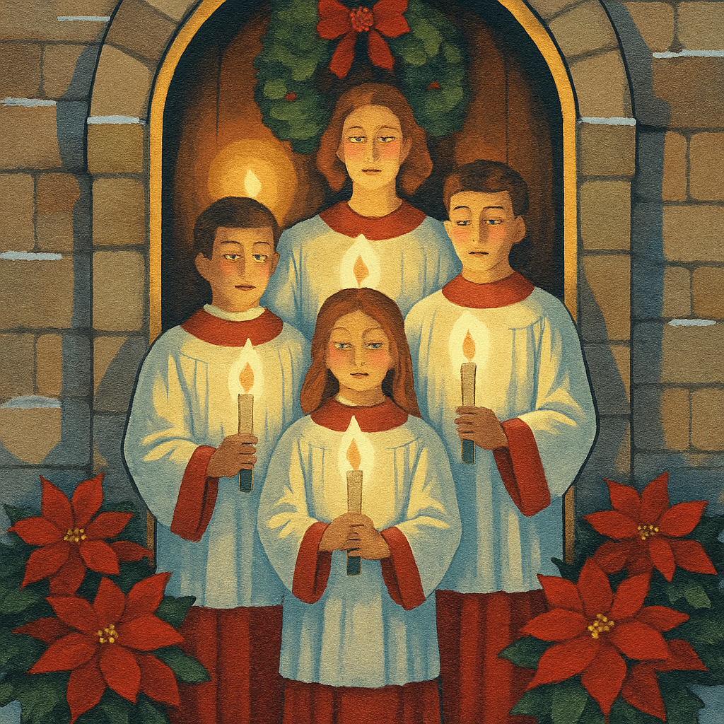 Midnight Candle Chorus Paint by numbers art