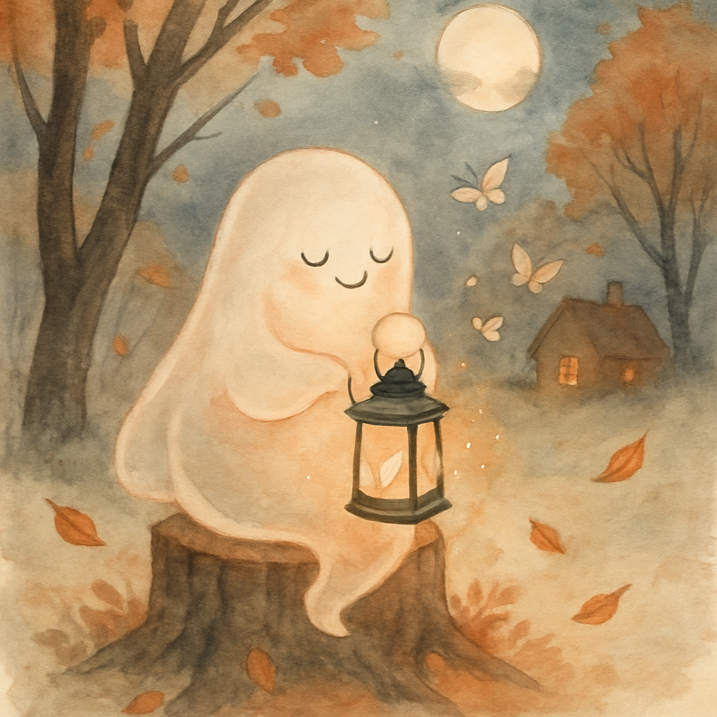 Ghostlight Woodland Lullaby paint by number