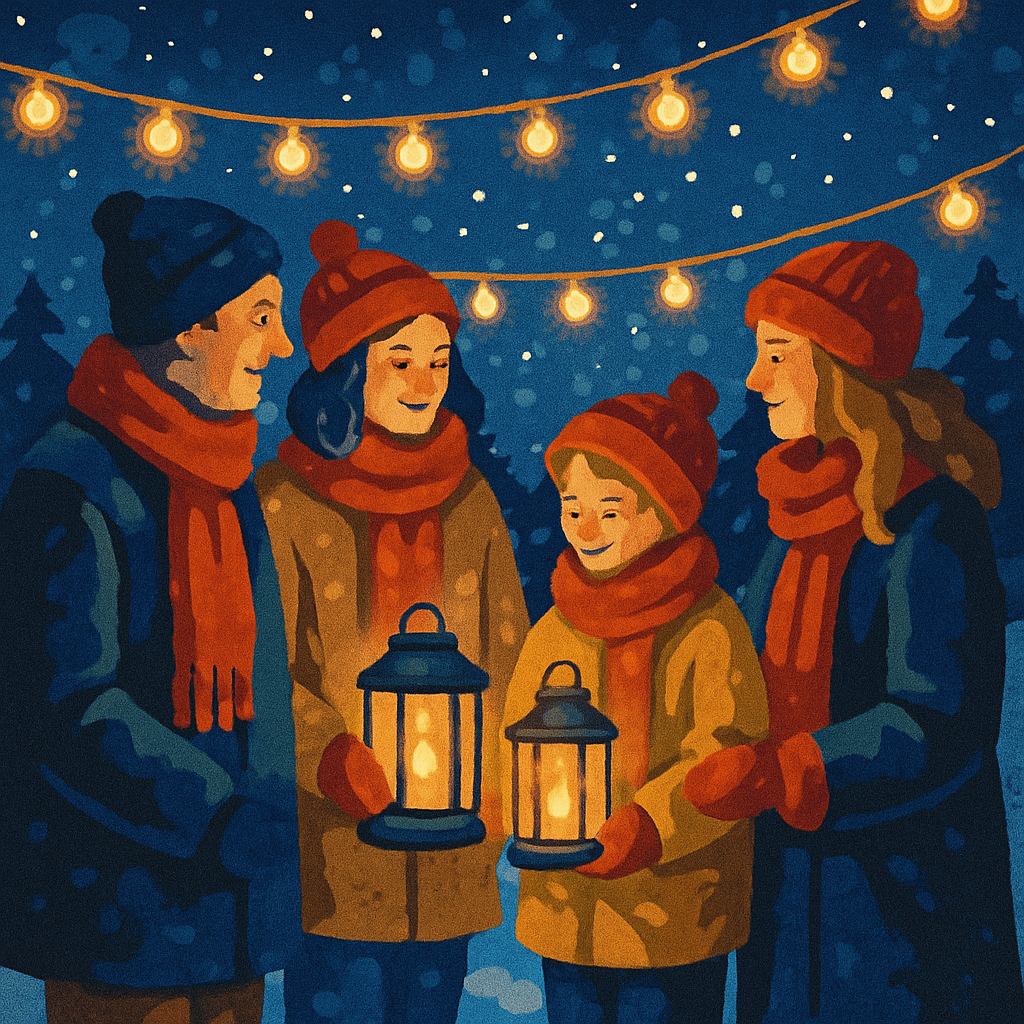 Starry Midnight Celebration DIY paint by numbers