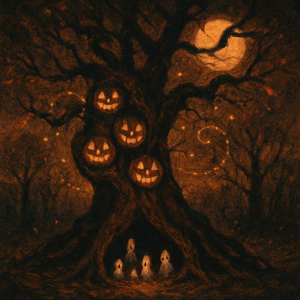 Lantern Oak Gathering DIY paint by numbers