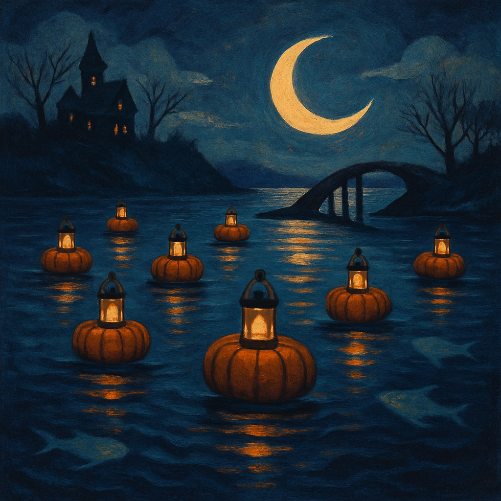 Crescent Bay Pumpkin Fleet paint by color