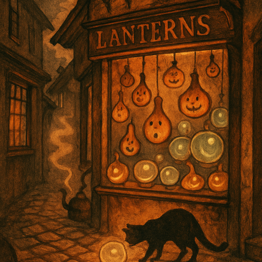 The Lanternmakers Lane Numbered painting kits
