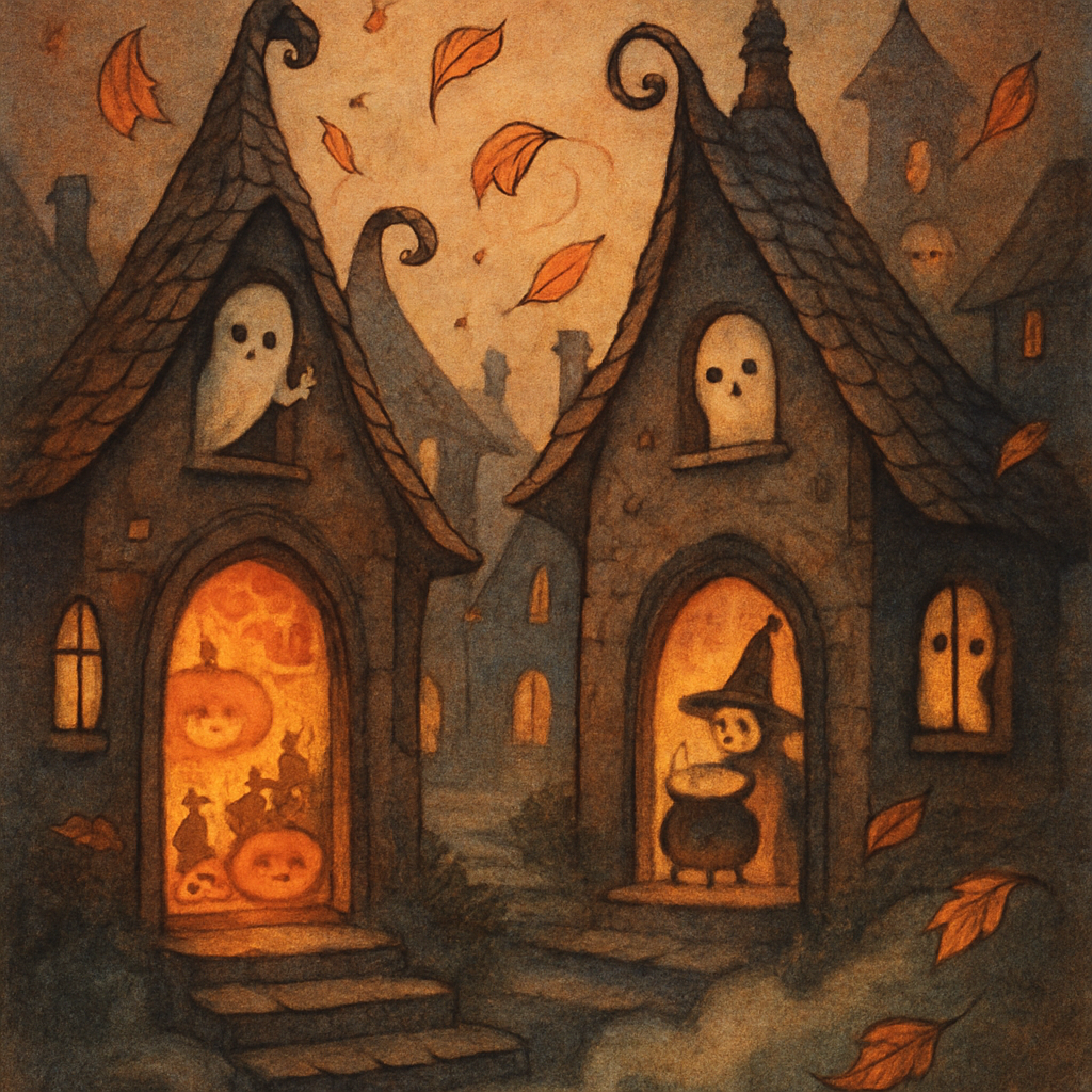 Foglamp Alley Of Tiny Fables paint by numbers