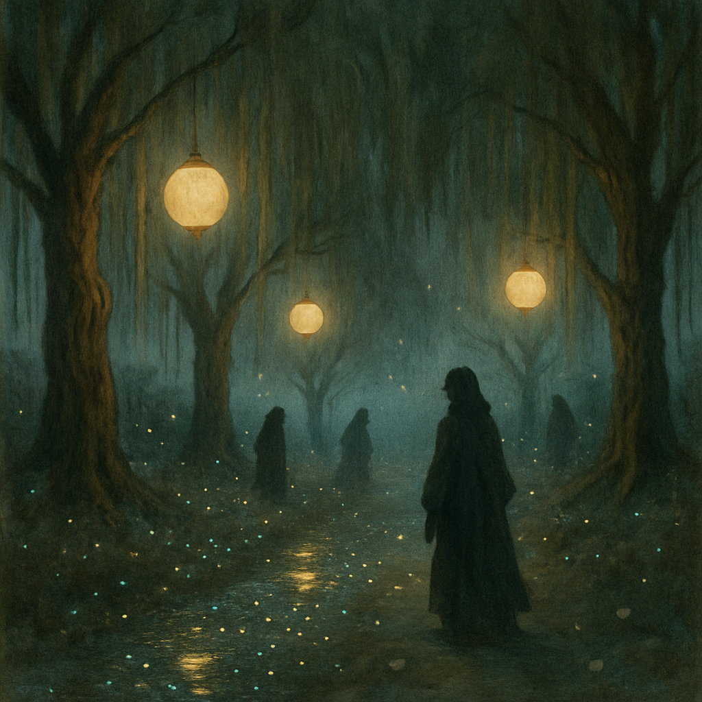 Willow Lantern Lane Numbered painting kits