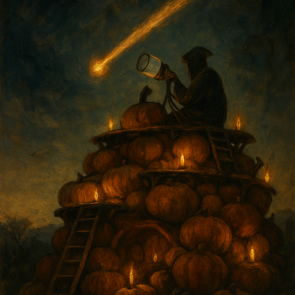 The Pumpkin Observatory Paint by numbers kits