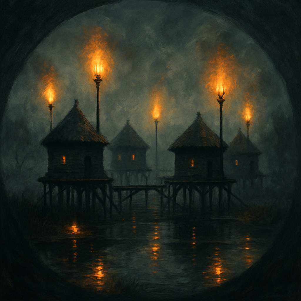 Marshlight Keepers Painting by numbers kit