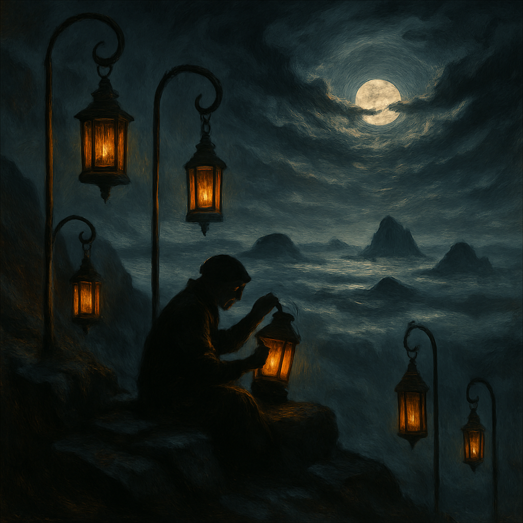 The Lanternmakers Lookout paint by numbers