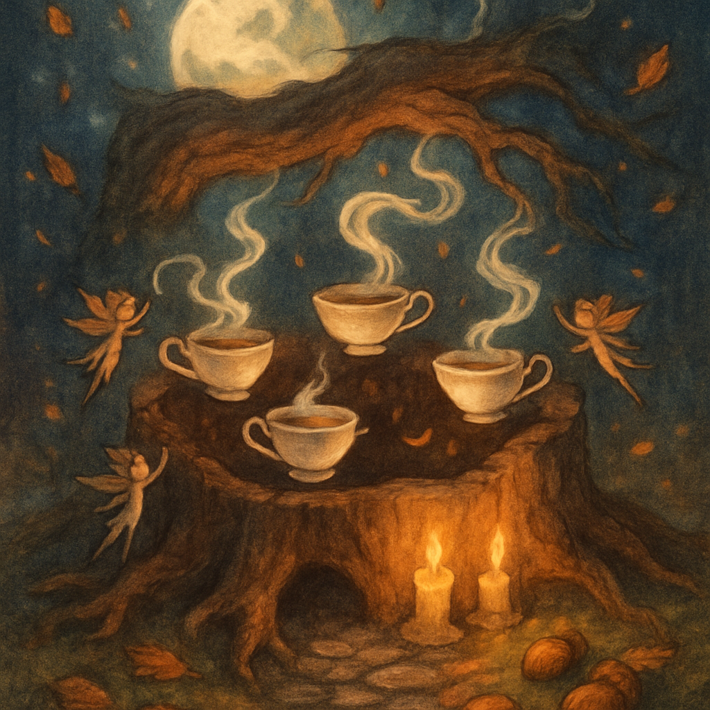 Midnight Hollow Tea Circle DIY paint by numbers