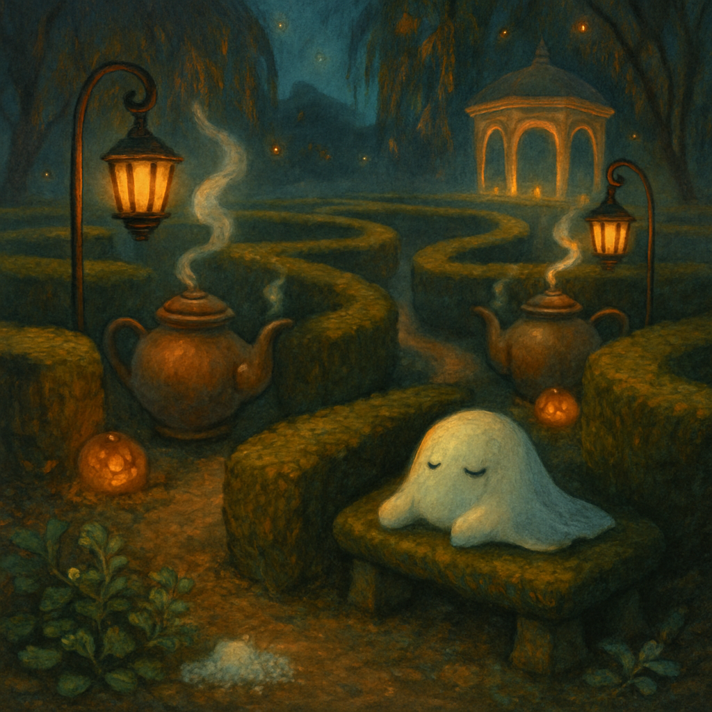 Lantern Hollow Tea Garden Paint by numbers kits