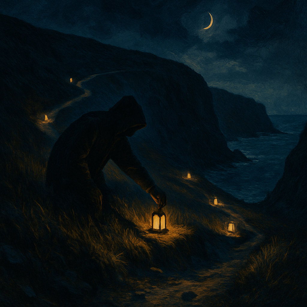 The Lantern Gatekeepers Path DIY paint by numbers