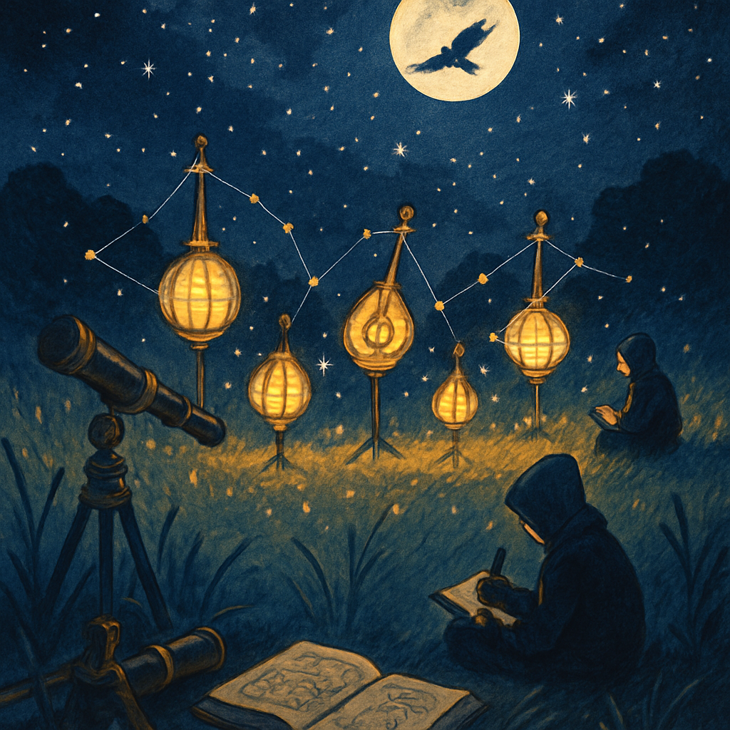 The Lantern Meadow Observatory paint by number