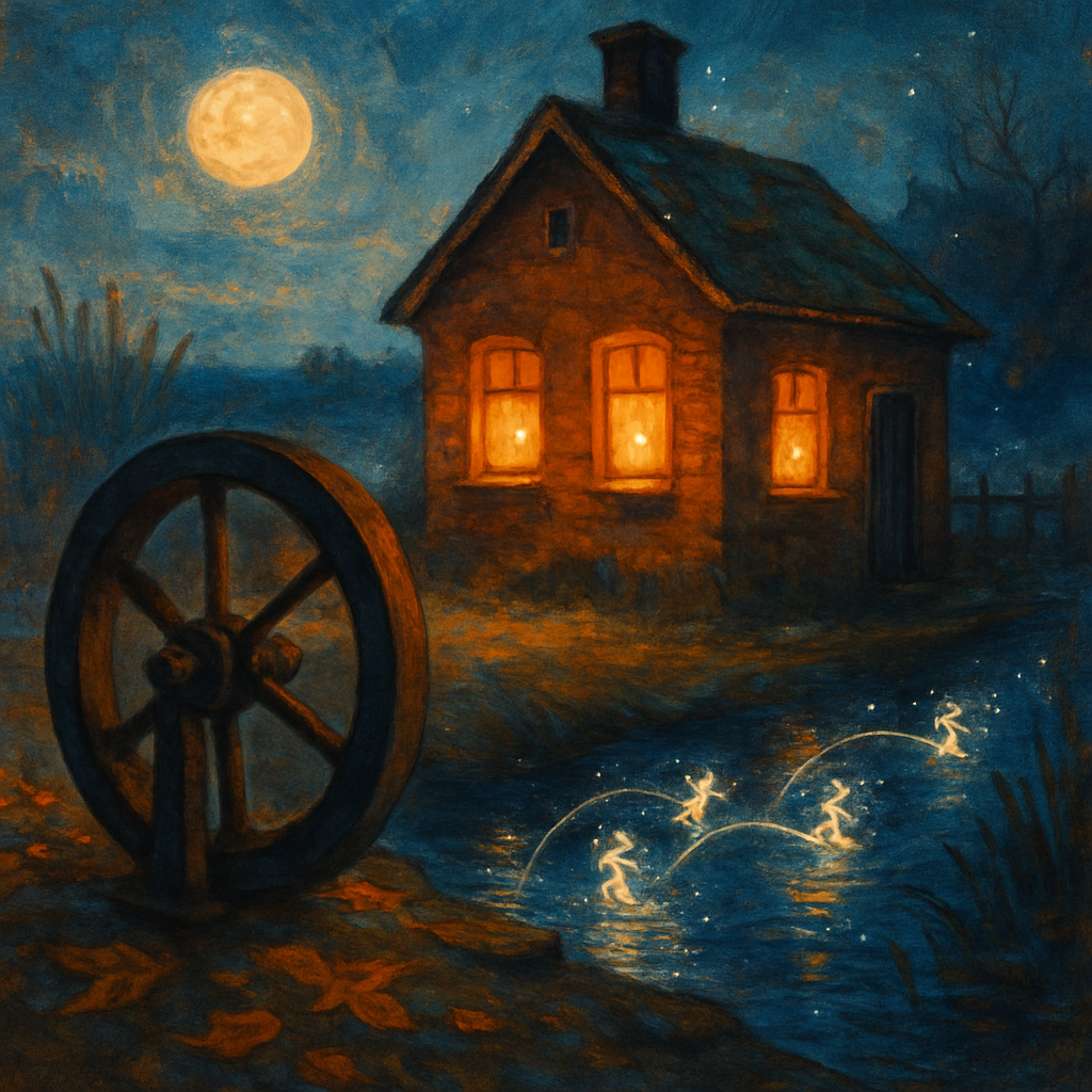 The Lanterned Pump House paint by numbers