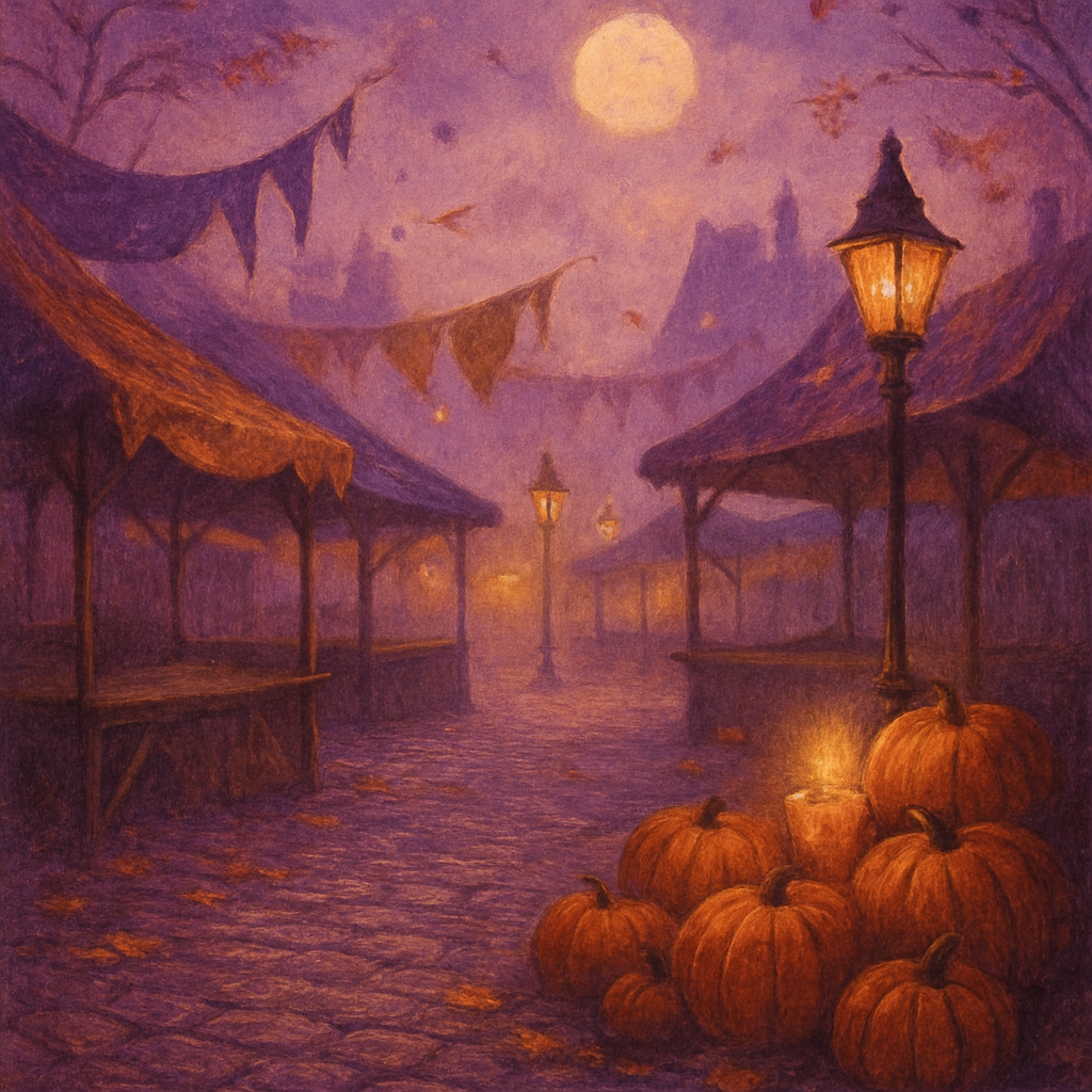 Cobblestone Market Mirage paint by number