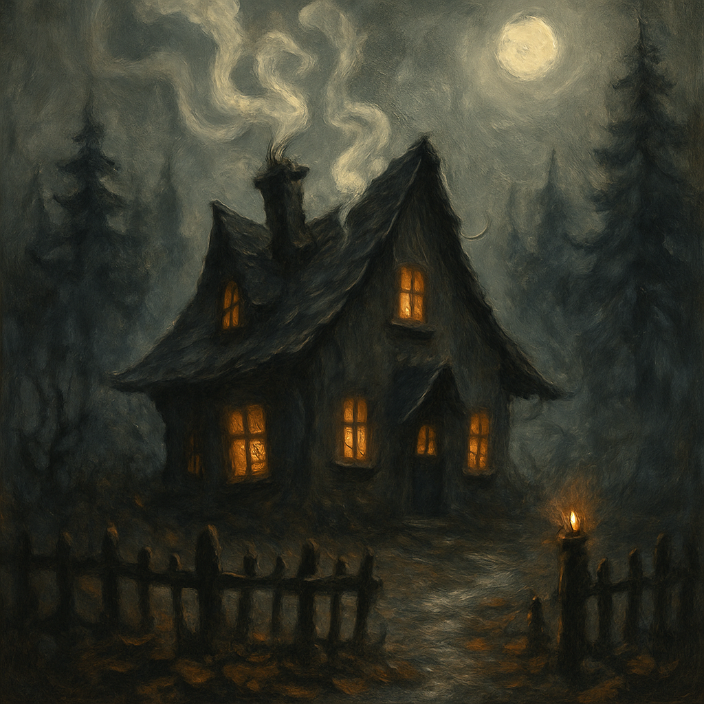 Foghouse On Hollow Lane Paint by numbers art