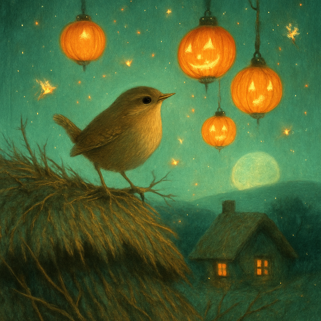 Lanterns Of The Wren Paint by numbers art