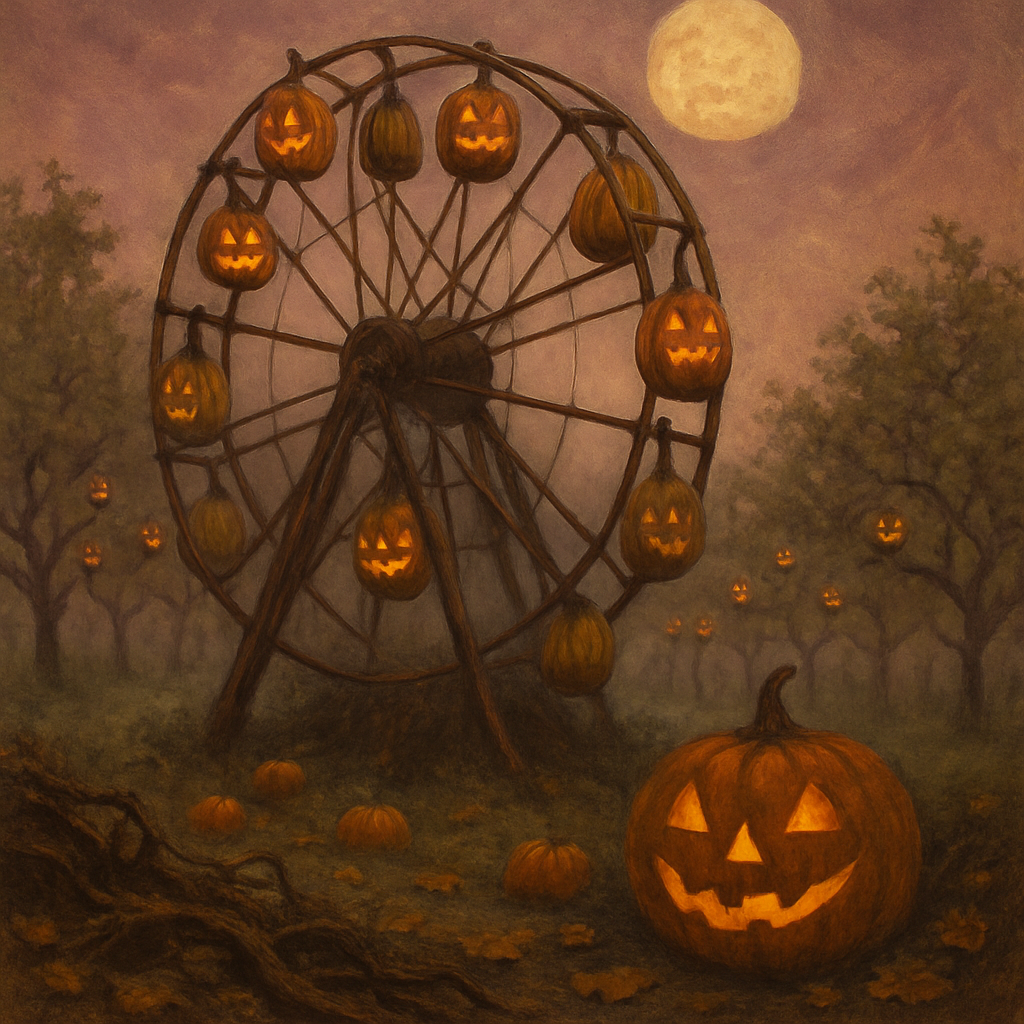 The Hollow Orchard Ferris painting number kit