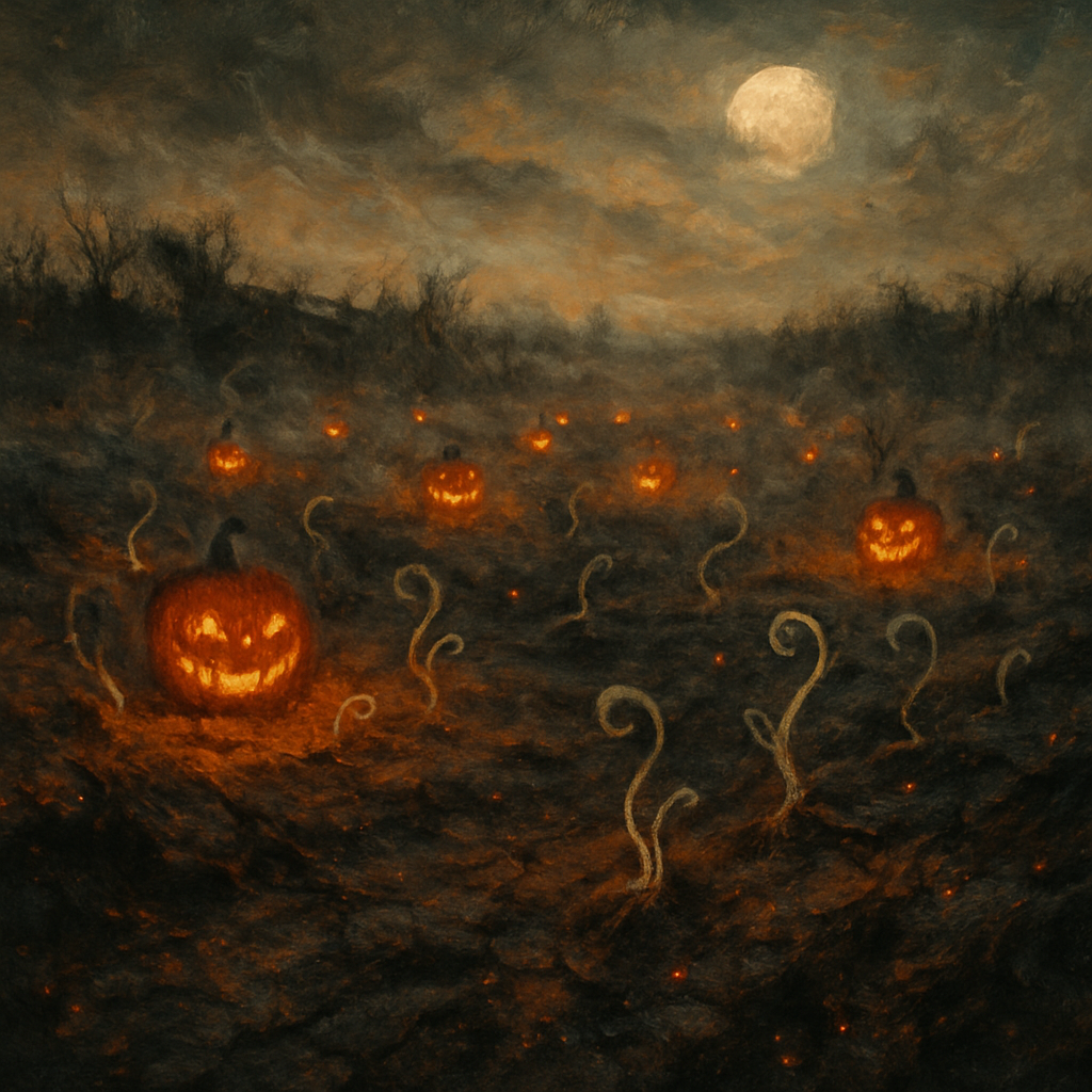 Lanterns Beneath The Ashes painting number kit